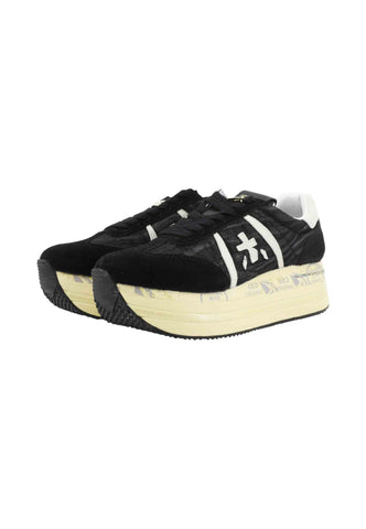 PREMIATA Sneakers Donna Nero Bianco BETH-AI26-VAR 7740