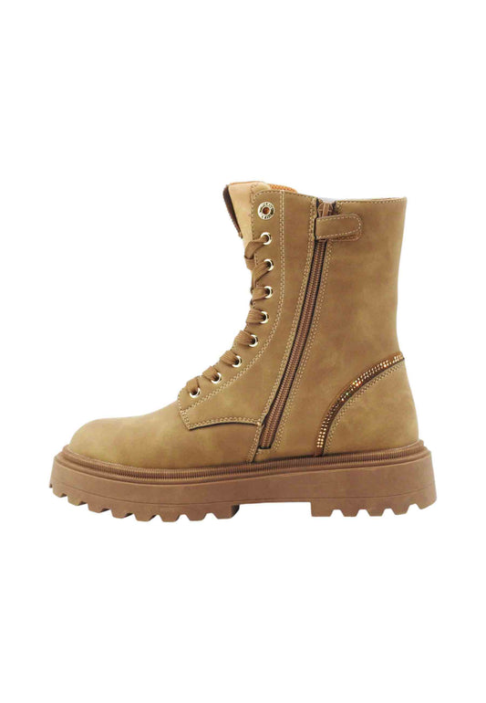 ALVIERO MARTINI Anfibi Donna Beige Strass 23190315-AI26-X937