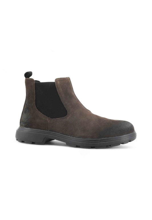 GEOX Stivaletti Uomo Marrone Nero U56LZA00023-AI26-C6372