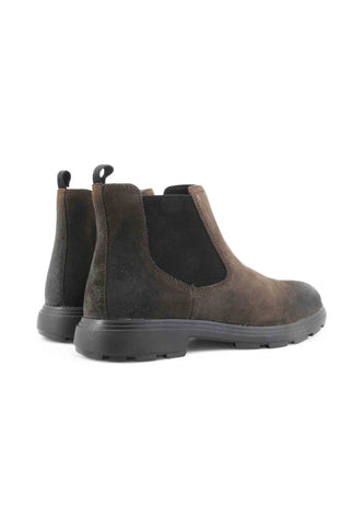 GEOX Stivaletti Uomo Marrone Nero U56LZA00023-AI26-C6372