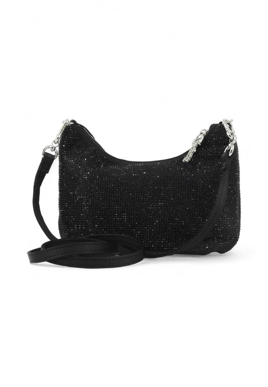 JUICY COUTURE Borsa Tracolla Donna Nero Strass BIJ1M9005WPO000-AI26-000