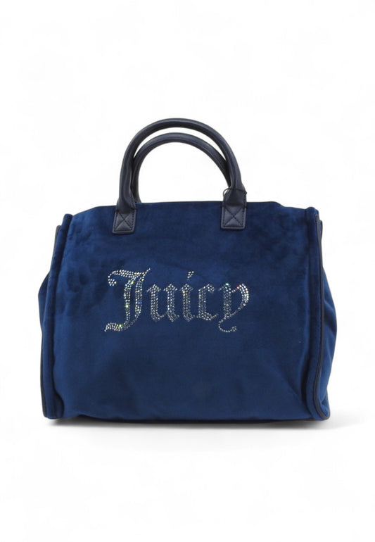 JUICY COUTURE Borsa a Mano Donna Blu Strass BIJIR8944WZCJ21-AI26-J21