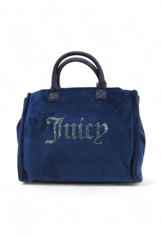 JUICY COUTURE Borsa a Mano Donna Blu Strass BIJIR8944WZCJ21-AI26-J21