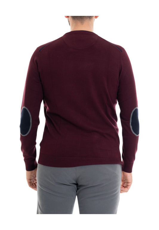 MARKUP Maglione Uomo Bordeaux MK20028-AI26-BORDEAUX