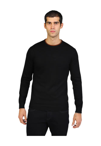 MARKUP Maglione Uomo Nero MK20028-AI26-NERO
