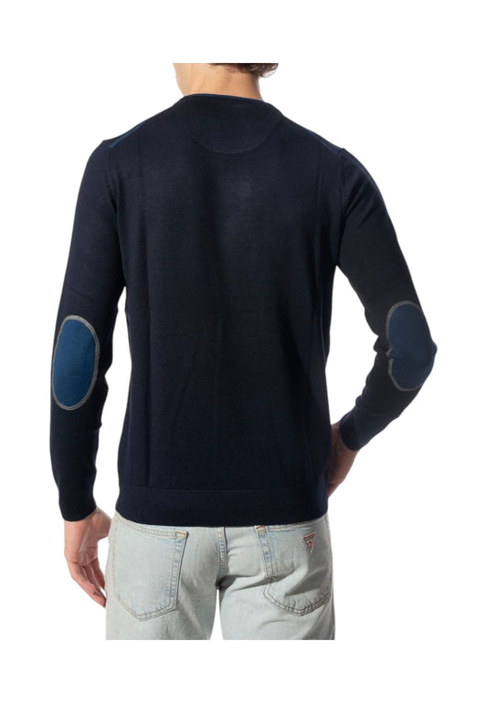 MARKUP Maglione Uomo Blu MK20028-AI26-BLUE/N