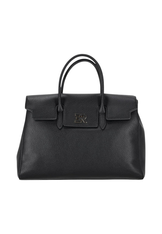 ERMANNO SCERVINO Borsa Shopper Donna Nero 12402018-AI26-293
