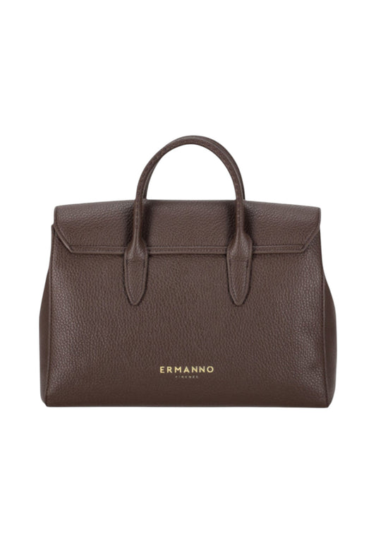 ERMANNO FIRENZE Borsa A Mano Donna Marrone 12402019-AI26-21
