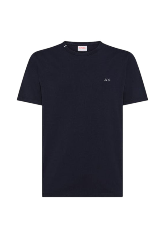 SUN68 T-Shirt Uomo Blu T45104-AI26-07