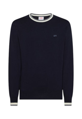 SUN68 Maglione Uomo Blu K45145-AI26-07