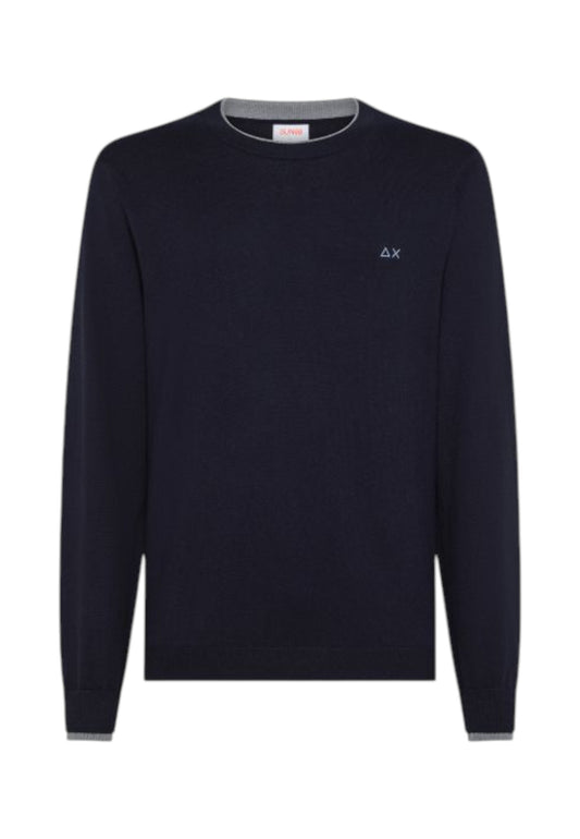 SUN68 Maglione Uomo Blu K45141-AI26-07