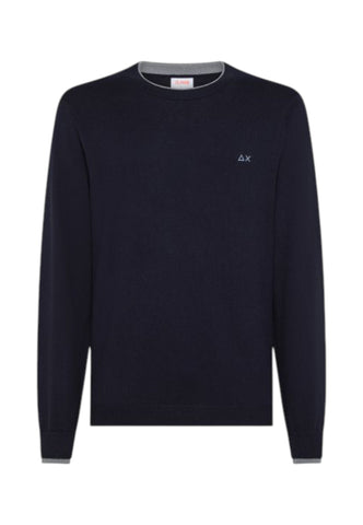SUN68 Maglione Uomo Blu K45141-AI26-07