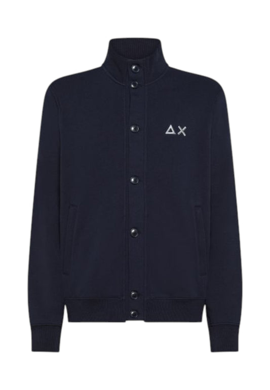 SUN68 Felpa Uomo Blu F45106-AI26-07