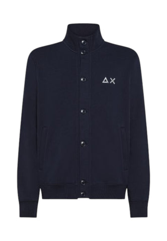 SUN68 Felpa Uomo Blu F45106-AI26-07
