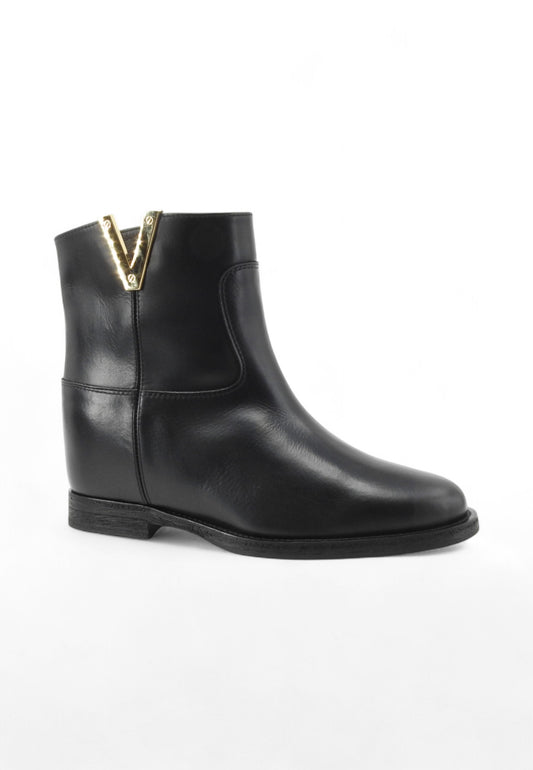 VIA ROMA Stivaletti Donna Nero 2576-AI26