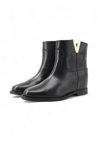 VIA ROMA Stivaletti Donna Nero 2576-AI26