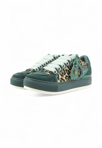 KURT GEIGER Sneakers Donna Verde Animalier 493375289-AI26