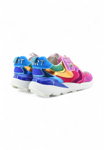 KURT GEIGER Sneakers Donna Rosa Azzurro Multicolore 5064369619-AI26