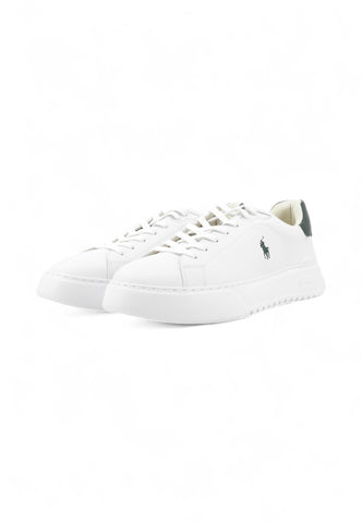 POLO RALPH LAUREN Sneakers Uomo Bianco Verde 809974097003-AI26