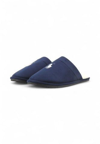 POLO RALPH LAUREN Ciabatte Uomo Blu Bianco 843981604002-AI26