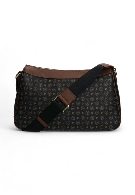POLLINI Borsa Tracolla Nero Marrone TE8526PP0IQ1100D-AI26