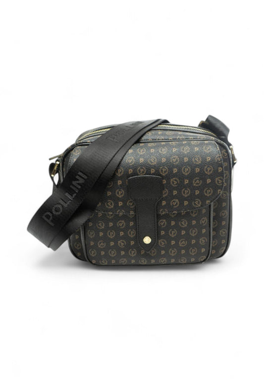 POLLINI Borsa Tracolla Donna Nero Beige TE8448PP0AQ1100A-AI26