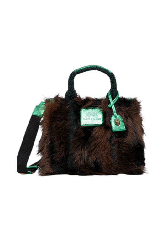 KURT GEIGER Borsa A Mano Donna Marrone Verde 507435999-AI26