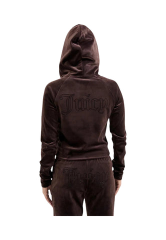 JUICY COUTURE Felpa Donna Marrone VIJH70698WPFJB7-AI26-JB7