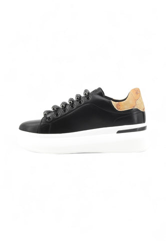 ALVIERO MARTINI Sneakers Donna Nero Beige Strass 1302300K-AI26-0001