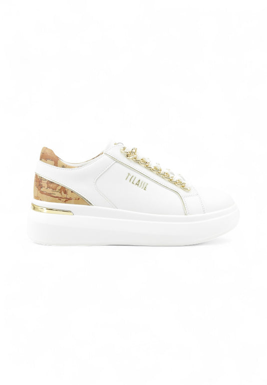 ALVIERO MARTINI Sneakers Donna Bianco Beige Catena 1301300E-AI26-0900