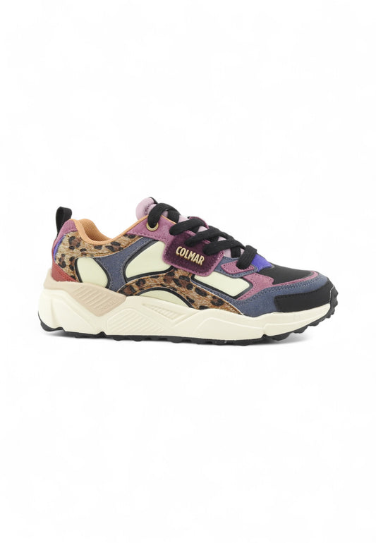 COLMAR Sneakers Donna Viola Bianco Multicolore 124-AI26