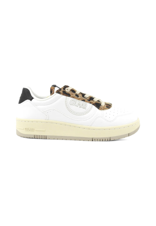 COLMAR Sneakers Donna Bianco Animalier 130-AI26