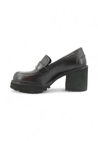 CAFE NOIR Mocassini Tacco Donna Marrone C1FE1116-AI26-M012