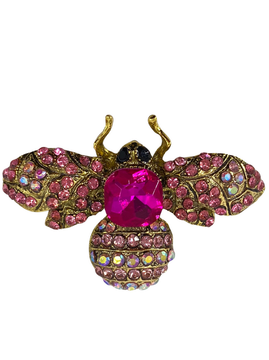Spilla APE Oro Fucsia Gioielli