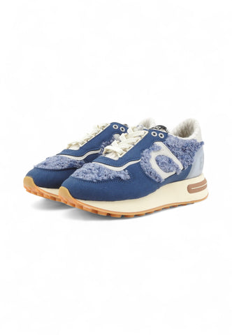 DUUO Sneakers Donna Blu Bianco D124092-AI26