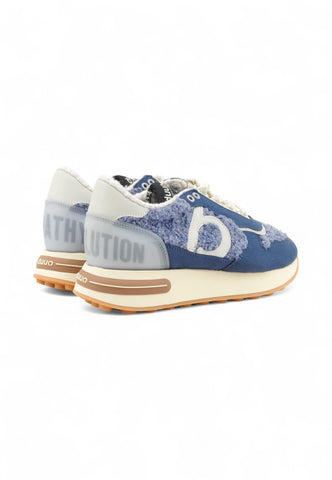 DUUO Sneakers Donna Blu Bianco D124092-AI26