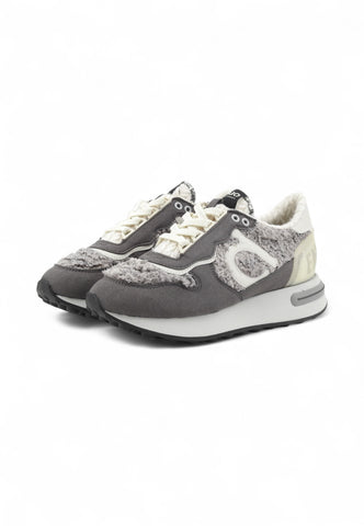 DUUO Sneakers Donna Grigio Bianco D124095-AI26