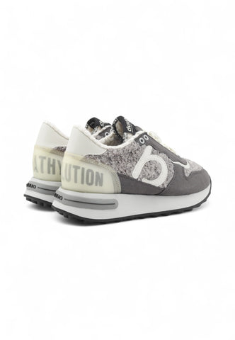 DUUO Sneakers Donna Grigio Bianco D124095-AI26