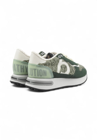 DUUO Sneakers Donna Verde Bianco D124093-AI26