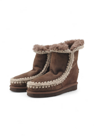 MOU Eskimo Inner Stivaletti Tacco Donna Marrone MU.FW121000A-AI26-BRPEP