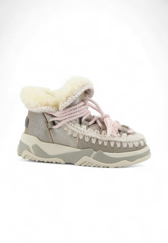 MOU Trainer 02 Scoubidoo Stivaletti Donna Grigio Rosa MU.FW201024B-AI26-STME