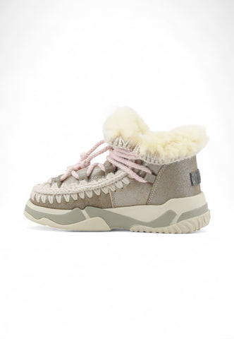 MOU Trainer 02 Scoubidoo Stivaletti Donna Grigio Rosa MU.FW201024B-AI26-STME