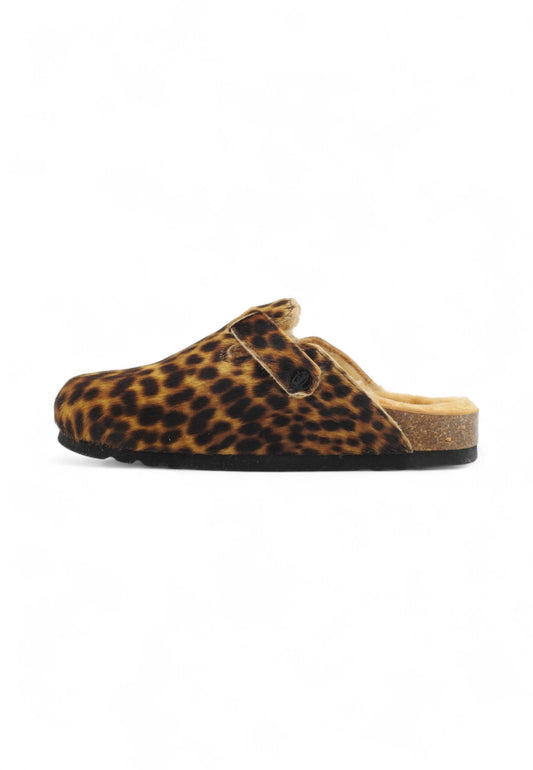 SCHOLL Ciabatte Donna Animalier Marrone Nero SL.F318142330-AI26-YENA