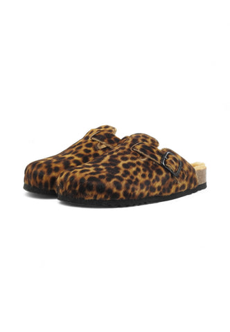 SCHOLL Ciabatte Donna Animalier Marrone Nero SL.F318142330-AI26-YENA
