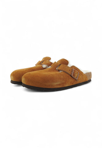 BIRKENSTOCK Ciabatte Boston NF Marrone 1001141-AI26