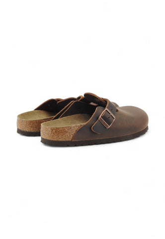 BIRKENSTOCK Ciabatte Boston NF Marrone 0860133-AI26