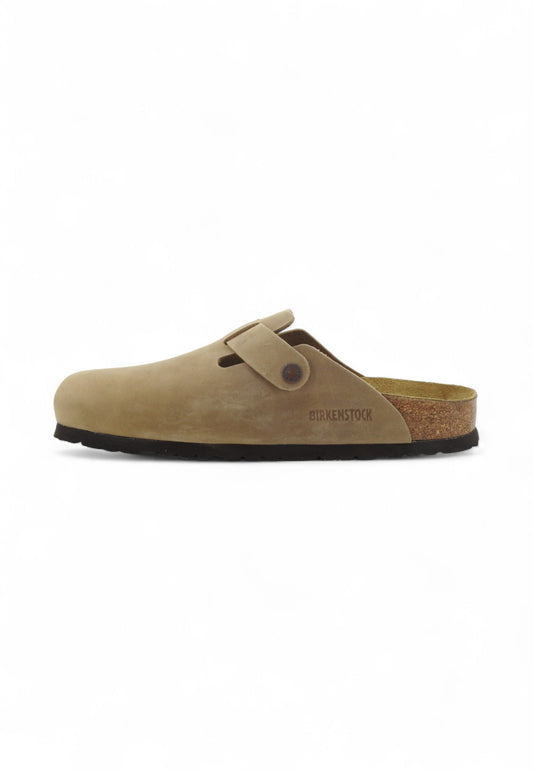 BIRKENSTOCK Ciabatte Boston Bs NF Beige 0960813-AI26