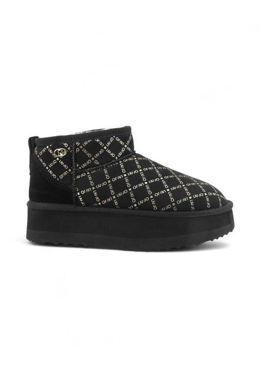 LIU JO Stivaletti Donna Nero Oro SF5105TX09822222-AI26