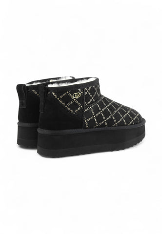 LIU JO Stivaletti Donna Nero Oro SF5105TX09822222-AI26
