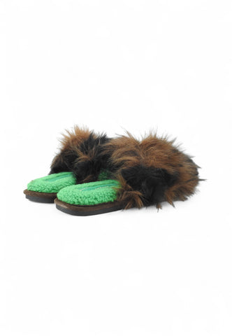 KURT GEIGER Ciabatte Donna Marrone Verde 1955335999-AI26